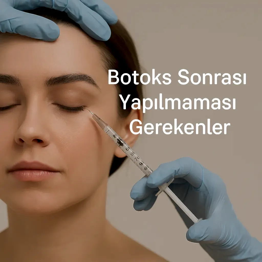 Botoks Sonrası Yapılmaması Gerekenler